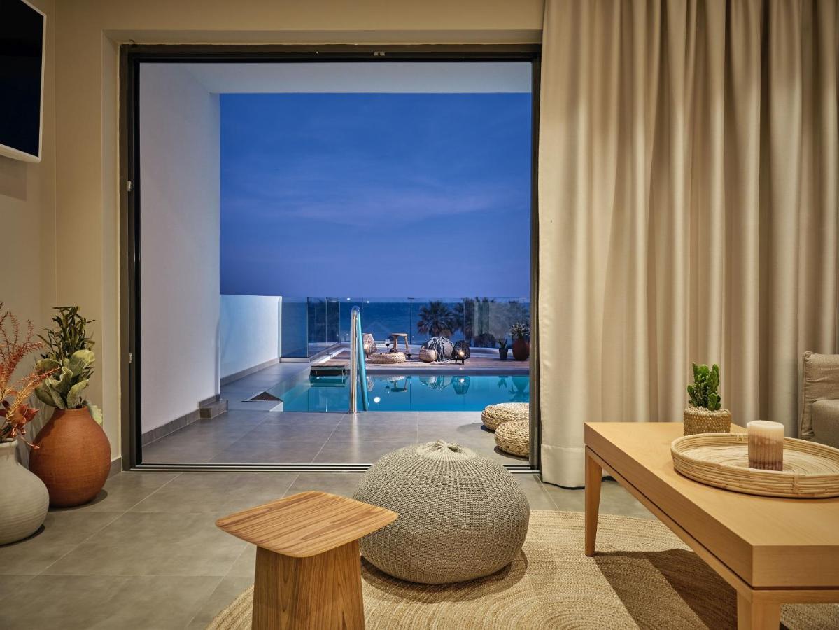 Oceanis Suites With Private Heated Pools And Sea View, By Zantewize Kypseli Exterior photo