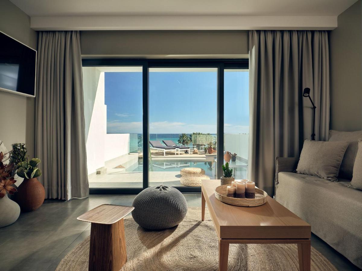 Oceanis Suites With Private Heated Pools And Sea View, By Zantewize Kypseli Exterior photo